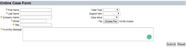 Case-form