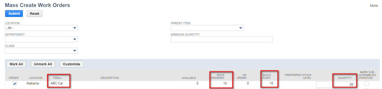 How to Handle Assembly Work Orders in NetSuite