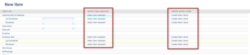 How to create Matrix Assemblies & Phantom Assemblies in Netsuite.