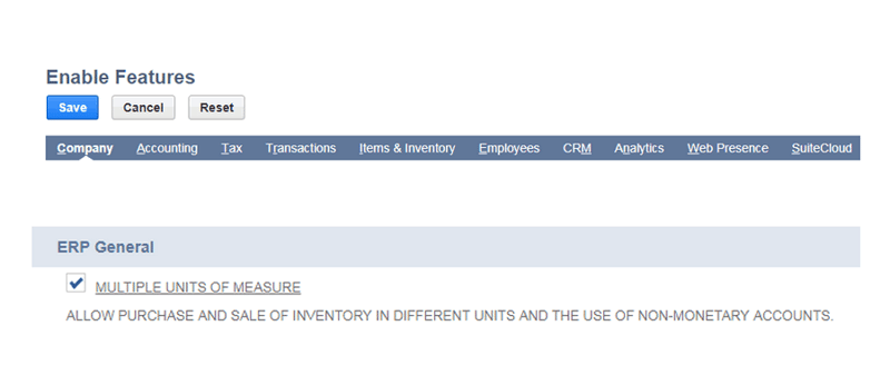 Create Unit Types & Assign Multiple Units of Measure to Items.