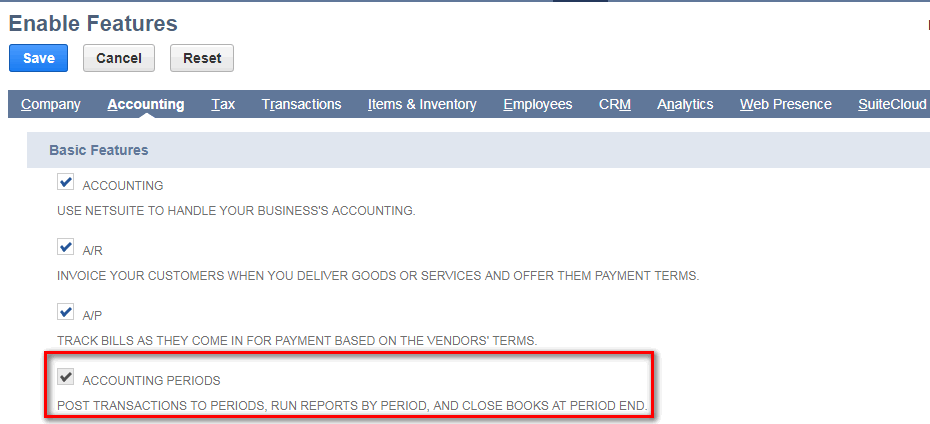 How to Setup Accounting Periods in NetSuite