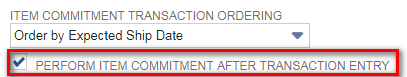 Creating the Reallocating Items Procedure