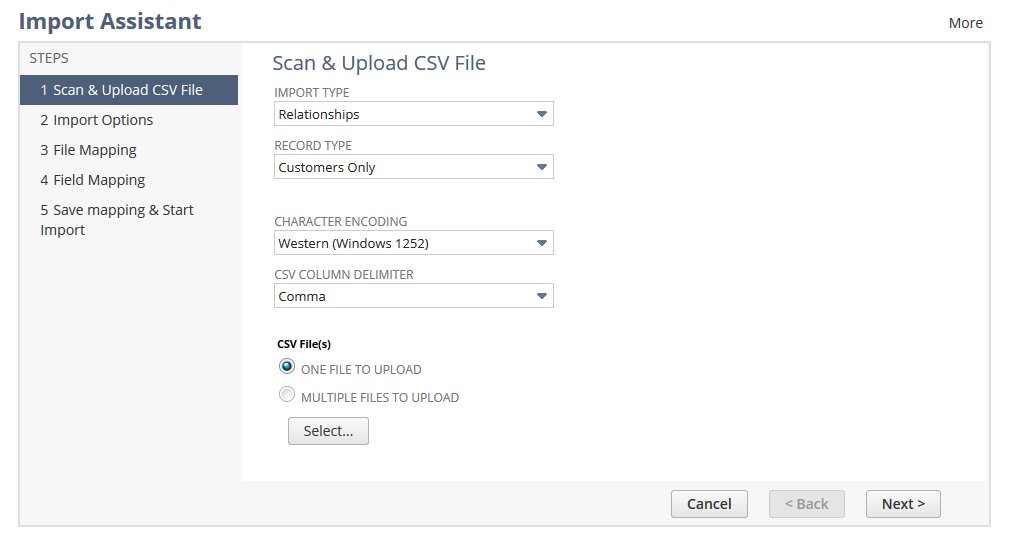 How to Import .csv Files into NetSuite