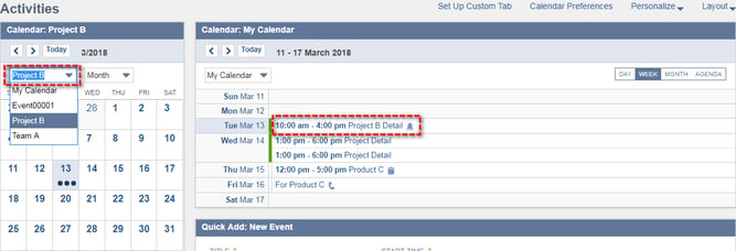 Scheduling-calander