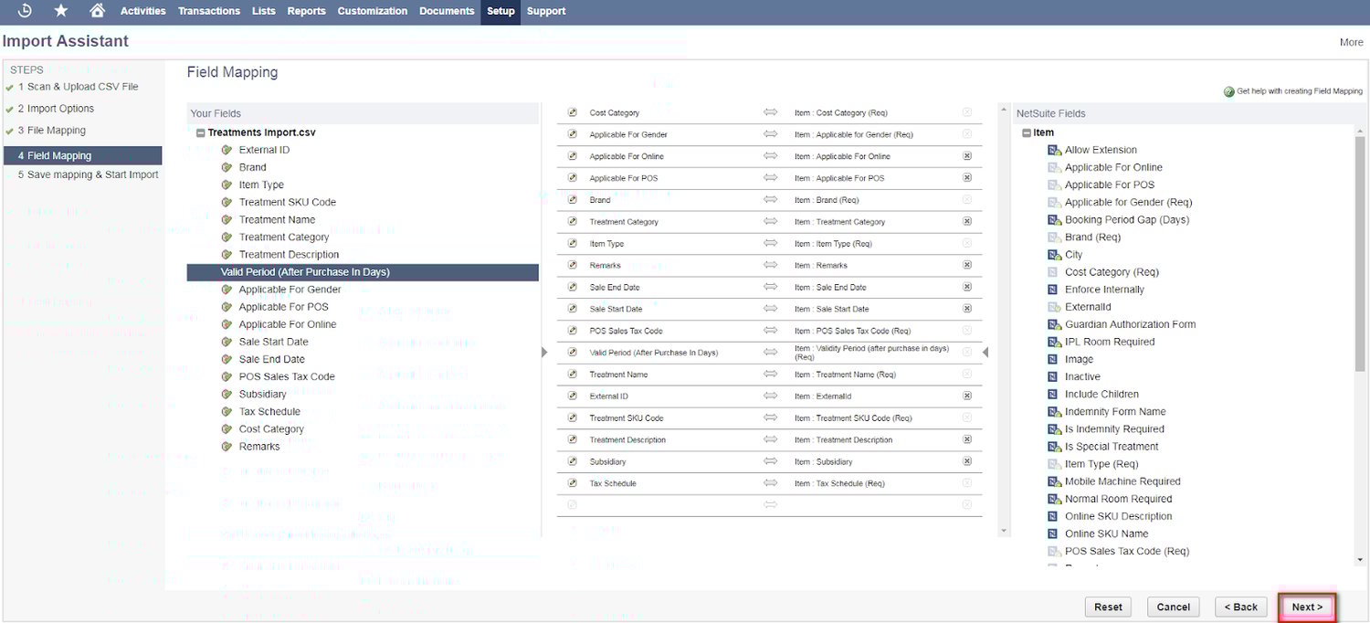 How to Import .csv Files into NetSuite
